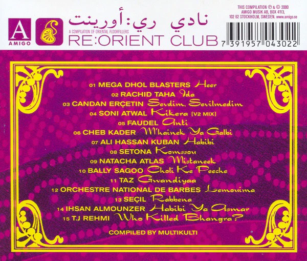 Various - Re:Orient Club (A Compilation Of Oriental Floorfillers) (CD, Comp) - Image 2