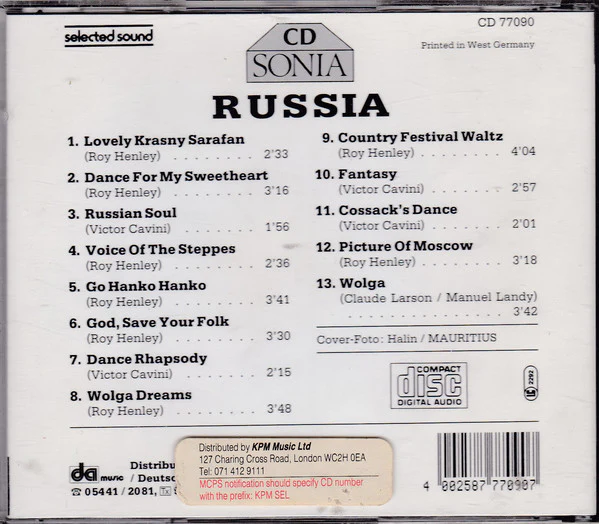 Various - Russia (CD, Album) - Image 2