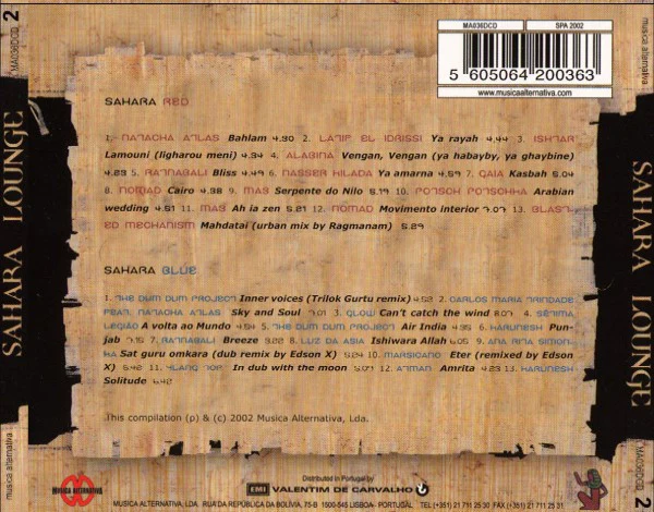 Various - Sahara Lounge (New Sounds From The Orient) (2xCD, Comp) - Image 3