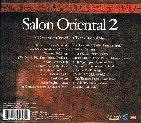 Various - Salon Oriental 2 - Oriental Escapade (2xCD, Comp, Dig) - Image 2