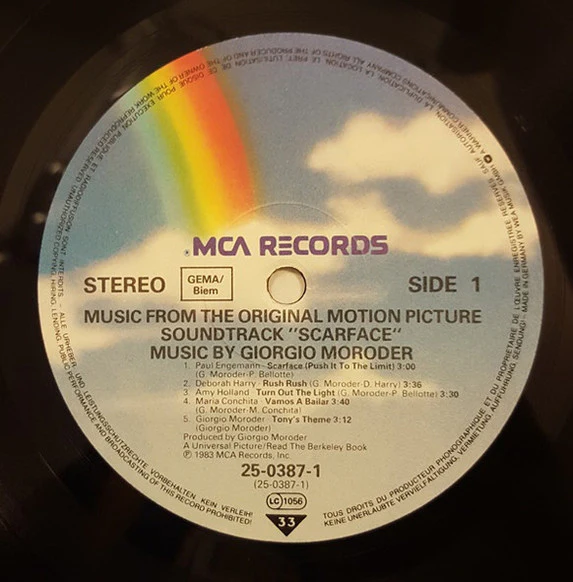 Various - Scarface (Music From The Original Motion Picture Soundtrack) (LP, Album, Comp, RE) - Image 3