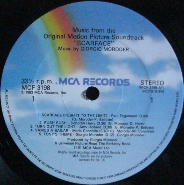 Various - Scarface: Music From The Original Motion Picture Soundtrack (LP, Comp) - Image 3