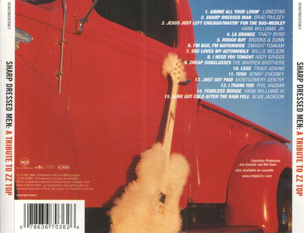 Various - Sharp Dressed Men: A Tribute To ZZ Top (HDCD, Album) - Image 2