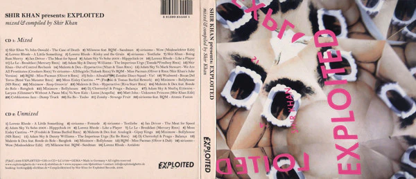 Various - Shir Khan Presents: Exploited (CD, Mixed + CD, Comp) - Image 3