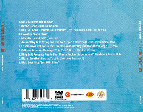Various - Slip 'n' Slide Presents The Latin Connection (CD, Comp, Mixed) - Image 2