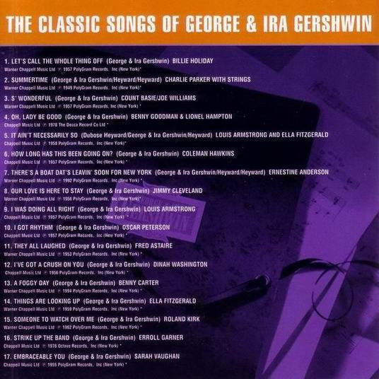 Various - Someone To Watch Over Me (The Classic Songs Of George & Ira Gershwin) (CD, Comp) - Image 3
