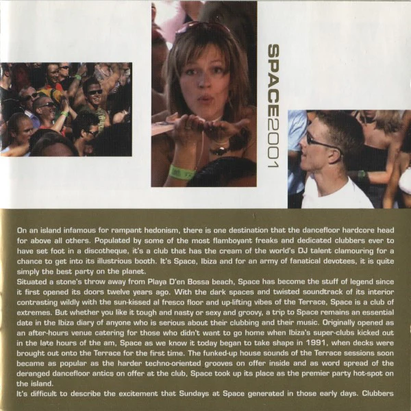 Various - Space Ibiza Dance 2001 (2xCD, Mixed) - Image 4