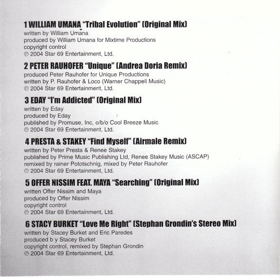 Various - Star 69 Extended Mixes Vol. 4 (CD, Comp) - Image 3