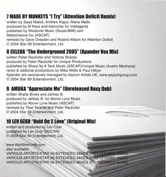 Various - Star 69 Extended Mixes Vol. 4 (CD, Comp) - Image 4