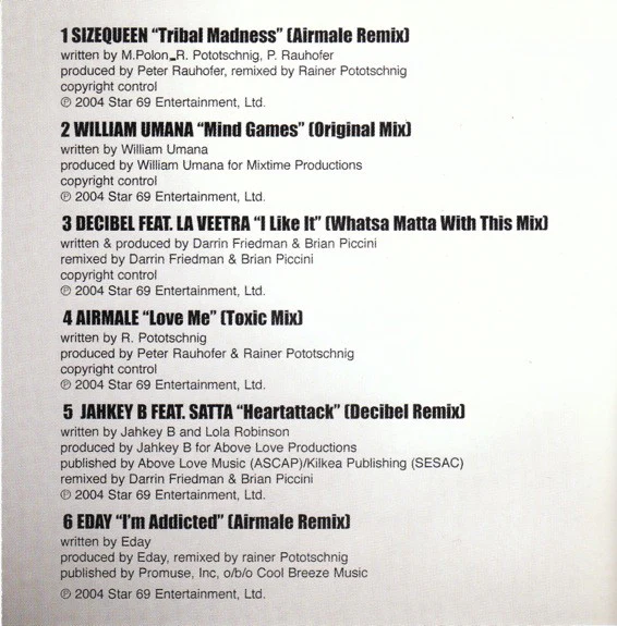 Various - Star 69 Extended Mixes Vol. 5 (CD, Comp) - Image 3