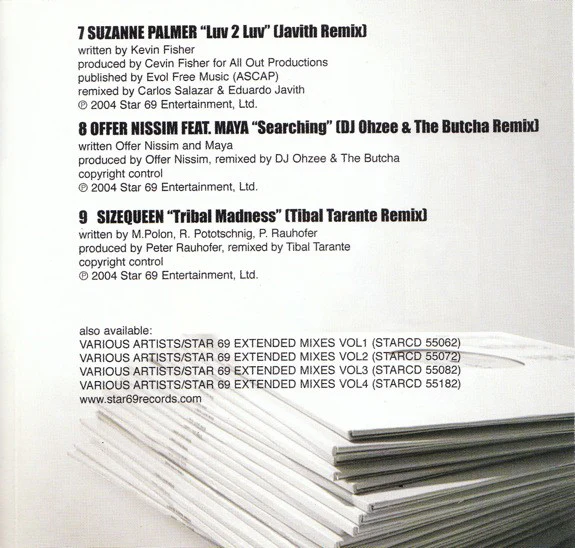 Various - Star 69 Extended Mixes Vol. 5 (CD, Comp) - Image 4