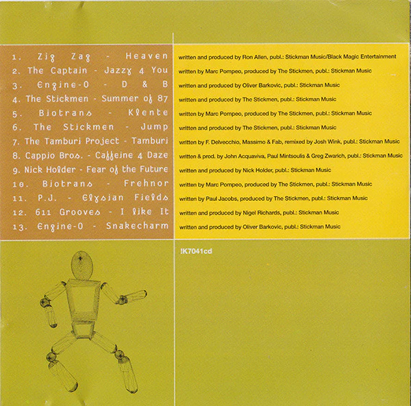 Various - Stickman Musica (CD, Comp) - Image 4