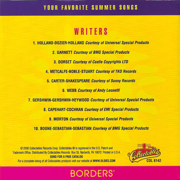 Various - Summer Fun (CD, Comp) - Image 3
