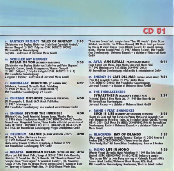 Various - Tales Of Fantasy (2xCD, Comp) - Image 5