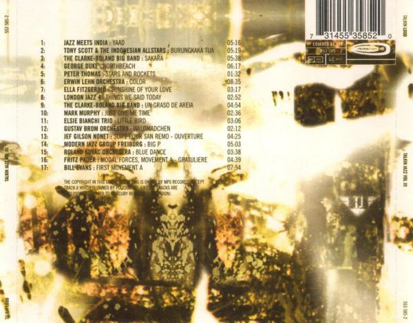 Various - Talkin Jazz Vol [III] (CD, Comp) - Image 2