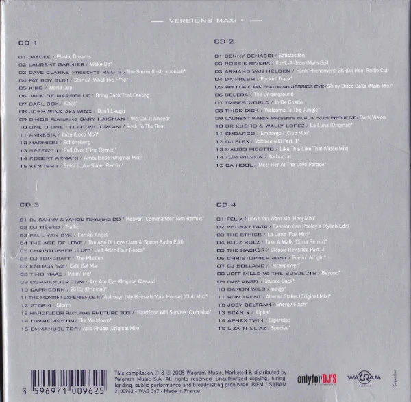 Various - Techno Anthology Chapter 1 (4xCD, Comp) - Image 2