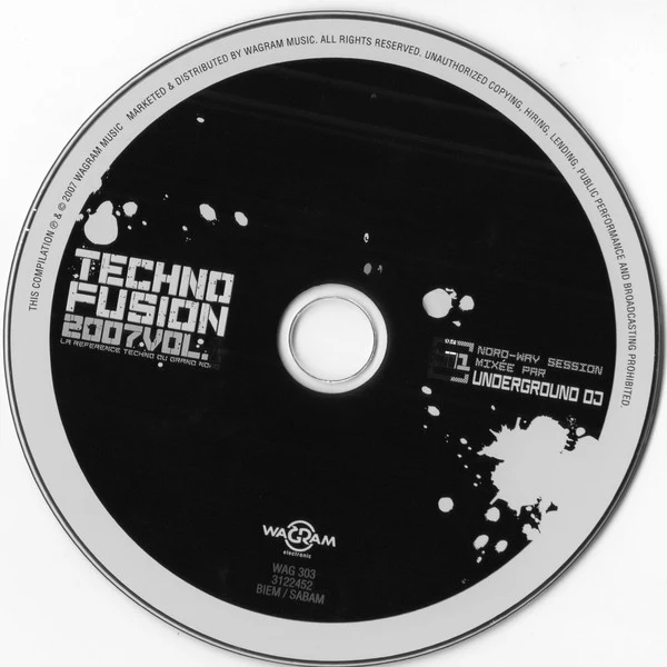 Various - Techno Fusion 2007 Vol.1 (2xCD, Comp, Mixed) - Image 5