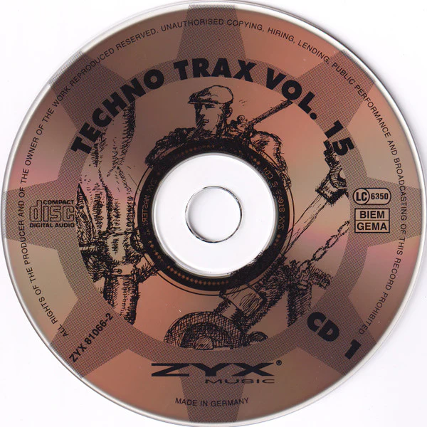Various - Techno Trax Vol. 15 (2xCD, Comp) - Image 5