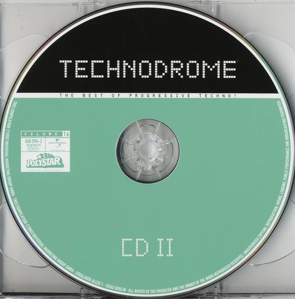 Various - Technodrome Volume 16 (CD, Copy Prot., Mixed + CD, Comp, Copy Prot.) - Image 4