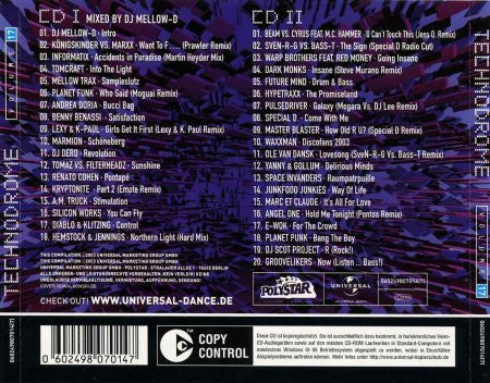 Various - Technodrome Volume 17 (CD, Copy Prot., Mixed + CD, Comp, Copy Prot.) - Image 2
