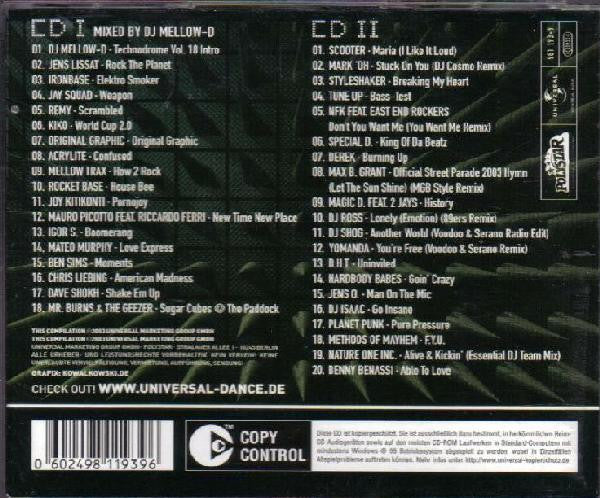 Various - Technodrome Volume 18 (CD, Copy Prot., Mixed + CD, Comp, Copy Prot.) - Image 2