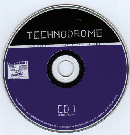 Various - Technodrome Volume 8 (CD, Mixed + CD, Comp) - Image 3
