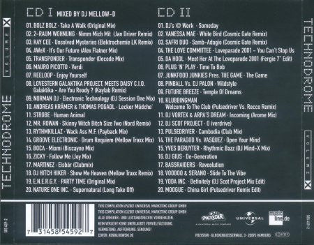 Various - Technodrome Volume X (CD, Mixed + CD, Comp) - Image 2