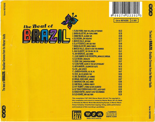 Various - The Beat Of Brazil. Brazilian Grooves From The Warner Vaults (CD, Comp) - Image 2