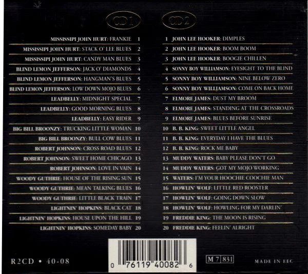 Various - The Blues (2xCD, Comp, Gol + Box) - Image 3