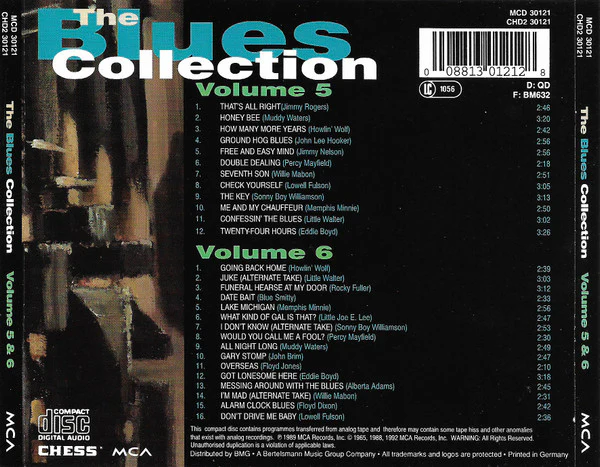 Various - The Blues Collection Volumes 5 & 6 (2xCD, Comp, RE) - Image 2