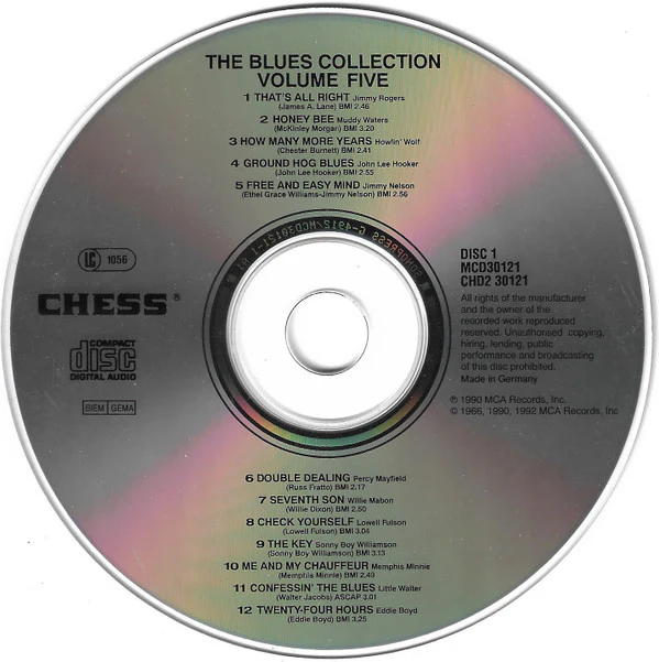 Various - The Blues Collection Volumes 5 & 6 (2xCD, Comp, RE) - Image 3