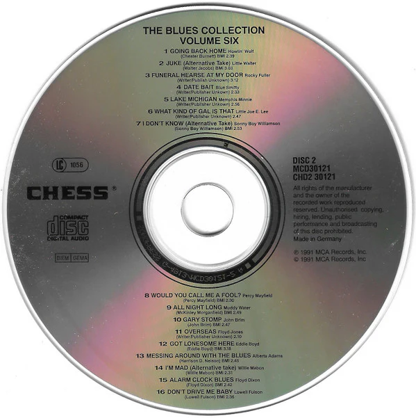 Various - The Blues Collection Volumes 5 & 6 (2xCD, Comp, RE) - Image 4