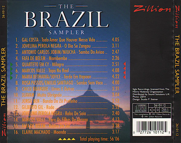 Various - The Brazil Sampler (CD, Smplr) - Image 2