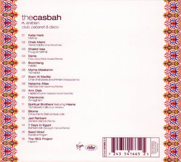 Various - The Casbah - N. Arabian Club, Cabaret & Disco (CD, Comp) - Image 2