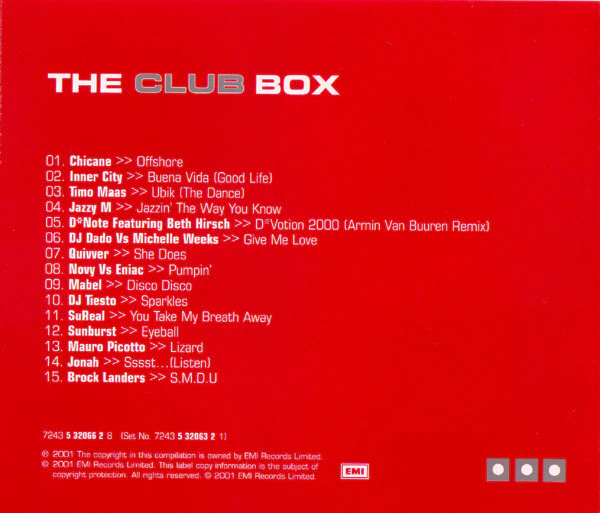 Various - The Club Box (3xCD, Comp) - Image 4