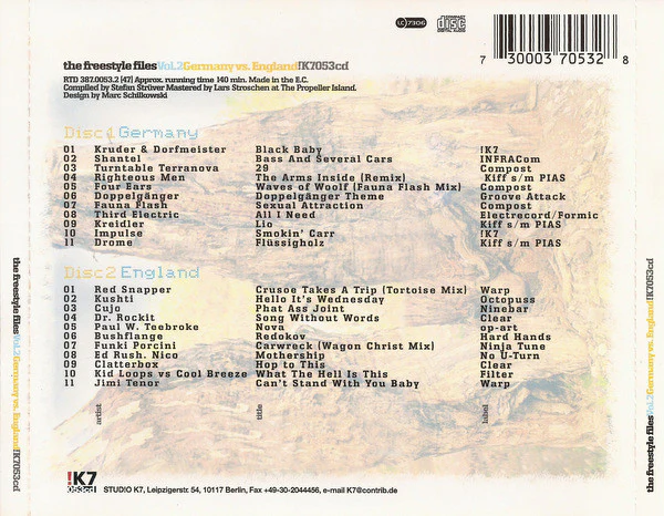 Various - The Freestyle Files Vol. 2: Germany Vs. England (2xCD, Comp) - Image 2