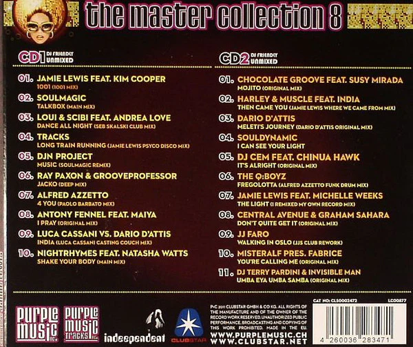 Various - The Master Collection 8 (2xCD, Album, Comp) - Image 2