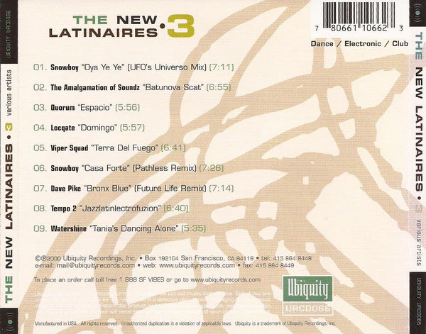 Various - The New Latinaires 3 (CD, Comp) - Image 2