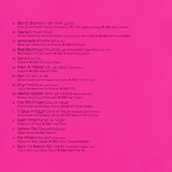 Various - The Renaissance Of Arabic Classics For Clubbers (CD, Comp) - Image 4