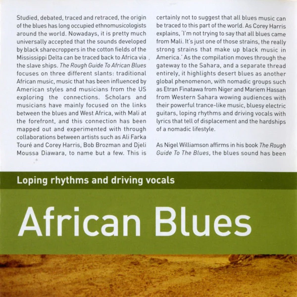 Various - The Rough Guide To African Blues (CD, Comp, Enh) - Image 4
