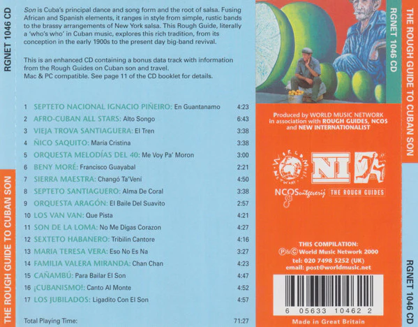 Various - The Rough Guide To Cuban Son (CD, Comp) - Image 2