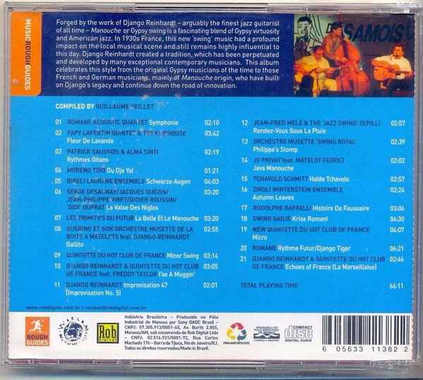 Various - The Rough Guide To Gypsy Swing (CD, Comp) - Image 2
