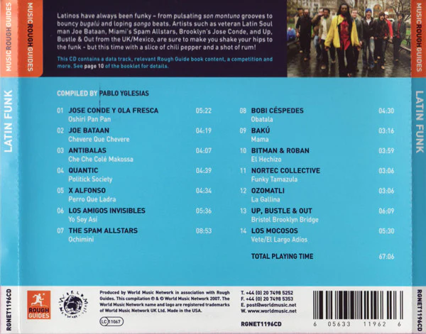 Various - The Rough Guide To Latin Funk (CD, Comp, Enh) - Image 3