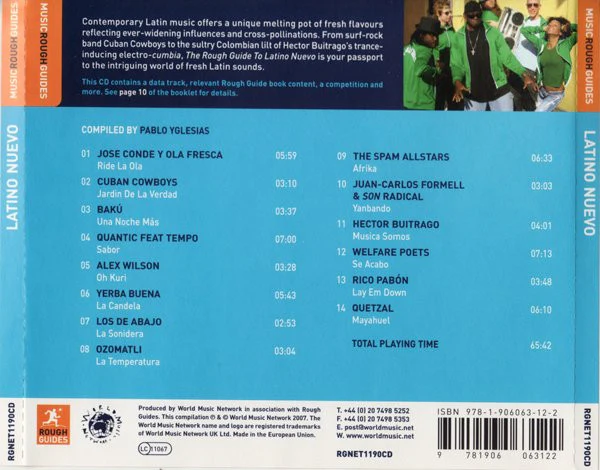 Various - The Rough Guide To Latino Nuevo (CD, Comp) - Image 2