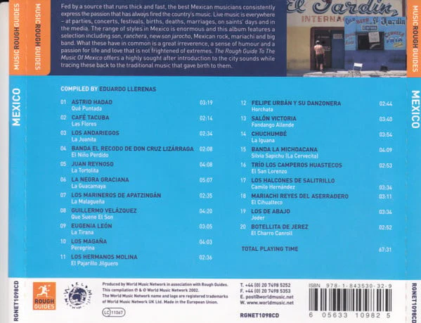 Various - The Rough Guide To The Music Of Mexico (CD, Comp, RE) - Image 2