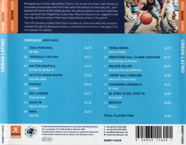 Various - The Rough Guide To Urban Latino (CD, Comp) - Image 2
