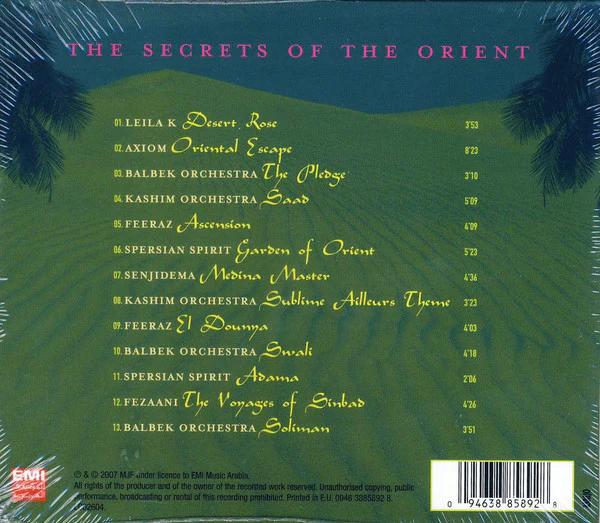 Various - The Secrets Of The Orient (CD, Comp) - Image 2