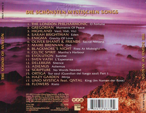 Various - The Sound Of Avalon (Die Schönsten Mystischen Songs) (CD, Comp) - Image 2