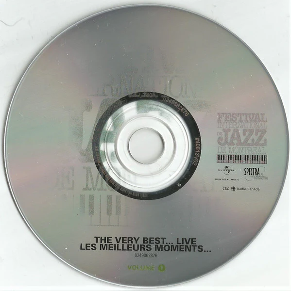 Various - The Very Best...Live - Les Meilleurs Moments... Volume 1 (CD, Comp) - Image 4