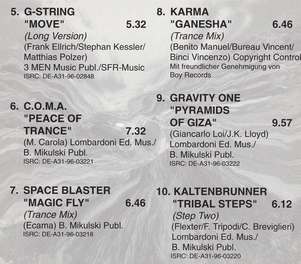 Various - The World Of Trance Vol. 3 (2xCD, Comp) - Image 4